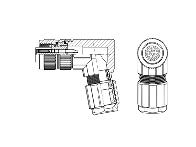 Купить M12A12FBAFWSC608002 разъем цилиндрический круглый BEISIT фото