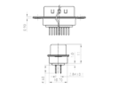 DS1034-09MBNSi44 разъем D-SUB