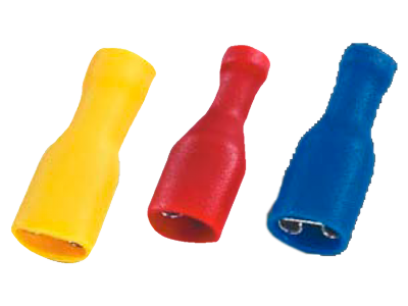 FDFD2-187(8) Blue клемма ножевая - мама