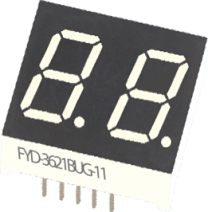 FYD-3621AG-11 cветодиодный индикатор FYD 2-разряд