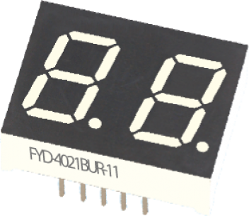 FYD-4021DG-11 cветодиодный индикатор FYD 2-разряд