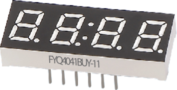 FYQ-4041BUE-11 cветодиодный индикатор FYQ 4-разряд
