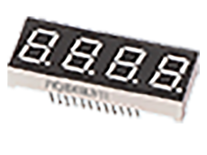 FYQ-8041BUHR-11 cветодиодный индикатор FYQ 4-разряд