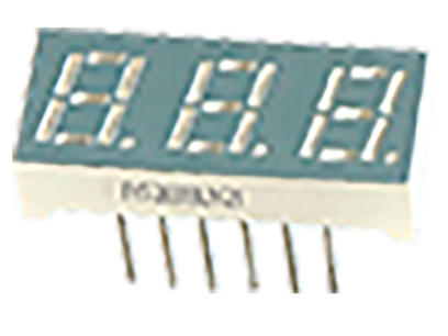 FYT-2831APG-11 cветодиодный индикатор FYT 3-разряд