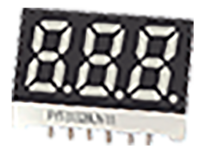 FYT-3132AUB-11 cветодиодный индикатор FYT 3-разряд