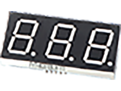 FYT-8031AUG-11 cветодиодный индикатор FYT 3-разряд