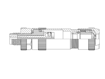 M08A04MBSFWSR406002 разъем цилиндрический круглый