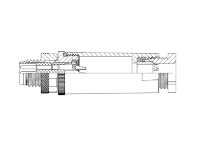 M08A03MPSFWSC355002 разъем цилиндрический круглый