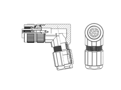 M12A05FBAFWSC608002 разъем цилиндрический круглый