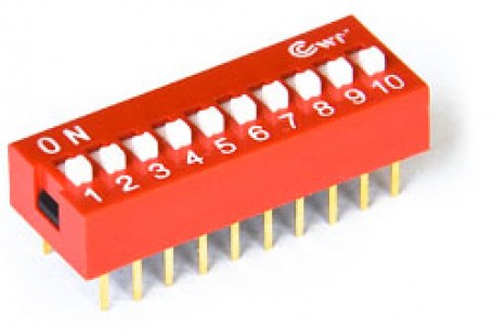 DS1040-10RN DIP переключатель